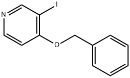 4-(苄氧基)-3-碘吡啶 结构式