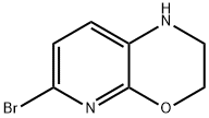 6-溴-2,3-二氢-1H-吡啶并[2,3-B][1,4]恶嗪 结构式
