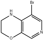 8-溴-2,3-二氢-1H-吡啶并[3,4-B][1,4]恶嗪 结构式