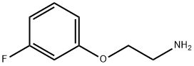 2-(3-氟苯氧基)-1-乙胺 结构式