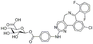 MLN 8054 O-β-D-Glucuronide 结构式