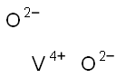 VANADIUM(IV) OXIDE 结构式