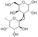 3-O-(Α-L-呋喃糖苷)-Β-D-吡喃半乳糖 结构式