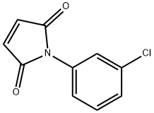 1-(3-氯苯基)-1H-吡咯-2,5-二酮 结构式
