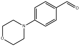 4-(4-吗啉)苯甲醛 结构式