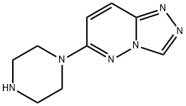 1-{[1,2,4]Triazolo[4,3-b]pyridazin-6-yl}piperazine 结构式