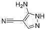 5-氨基-1H-吡唑-4-甲腈 结构式