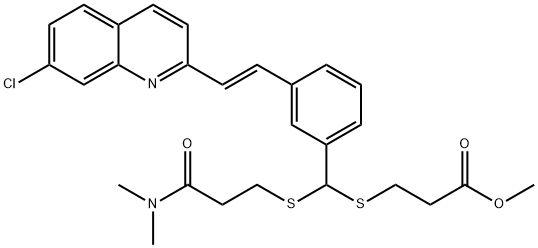 MK-571 Methyl Ester 结构式