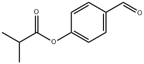 4-FORMYLPHENYL 2-METHYLPROPANOATE 结构式