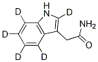 Indole--d5-3-acetaMide 结构式