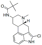 N-(2-chloro-6-methylergoline-8-yl)-2,2-dimethylpropanamide 结构式