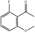 2-氟-6-甲氧基苯乙酮 结构式