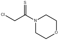 Morpholine,  4-(2-chloro-1-thioxoethyl)-  (9CI) 结构式