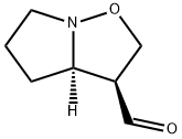 Pyrrolo[1,2-b]isoxazole-3-carboxaldehyde, hexahydro-, trans- (9CI) 结构式