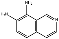 7,8-Isoquinolinediamine 结构式