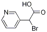 ALPHA-溴吡啶-3-乙酸 结构式