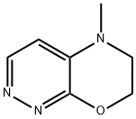 5H-Pyridazino[3,4-b][1,4]oxazine,  6,7-dihydro-5-methyl- 结构式