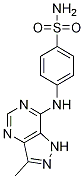 BenzenesulfonaMide, 4-[(3-Methyl-1H-pyrazolo[4,3-d]pyriMidin-7-yl)aMino]- 结构式