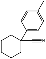 1-(4-甲基苯基)-1-环己腈 结构式