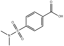 4-二甲基磺酰基苯甲酸 结构式