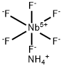 六氟铌酸铵 结构式