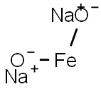 SODIUM FERRITE, NA2FEO2 结构式