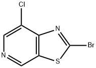 2-溴-7-氯噻唑并[5,4-C]吡啶 结构式