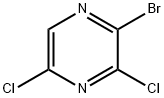 2-溴-3,5-二氯吡嗪 结构式