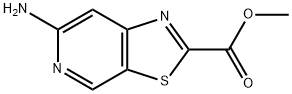 Thiazolo[5,4-c]pyridine-2-carboxylic acid, 6-aMino-, Methyl ester 结构式