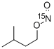 亚硝酸异戊酯-15N 结构式