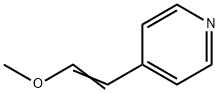 Pyridine, 4-(2-methoxyethenyl)- (9CI) 结构式