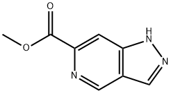 吡唑[4,3-C]并吡啶-6-羧酸甲酯 结构式