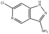 6-氯-1H-吡唑并[4,3-C]吡啶-3-胺 结构式