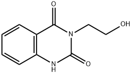 3-(2-羟基乙基)-1H,3H-喹唑啉-2,4-二酮 结构式