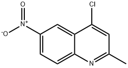 4-CHLORO-2-METHYL-6-NITROQUINOLINE 结构式