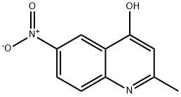 2-甲基-6-硝基喹啉-4(1H)-酮 结构式
