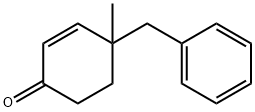 4-苄基-4-甲基环己-2-烯酮 结构式