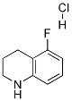 5-氟-1,2,3,4-四氢喹啉盐酸盐 结构式