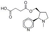 rac-trans 3’-Hydroxymethylnicotine Hemisuccinate 结构式