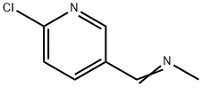 N-((6-chloropyridin-3-yl)methylene)methanamine 结构式