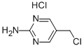 2-氨基-5-氯甲基嘧啶 结构式