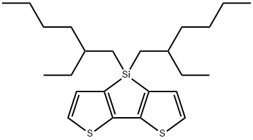 4,4-二(2-乙基己基)-二噻吩并噻咯 结构式