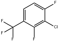 2-氯-1,3-二氟-4-(三氟甲基)苯 结构式