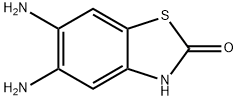 5,6-Diaminobenzothiazolinone 结构式