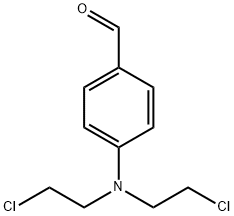 4-[双(β-氯乙基)氨基]苯甲醛 结构式