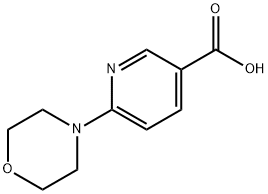 6-吗啉烟酸 结构式