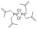 双(2-甲基烯丙基)氯化钯 结构式