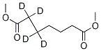 DiMethyl Heptanedioate---d4 结构式