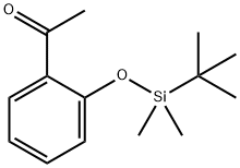 2-ACETYL-T-BUTYL-DIMETHYLSILYL-PHENOL 结构式