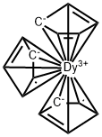 tricyclopentadienyldysprosium  结构式